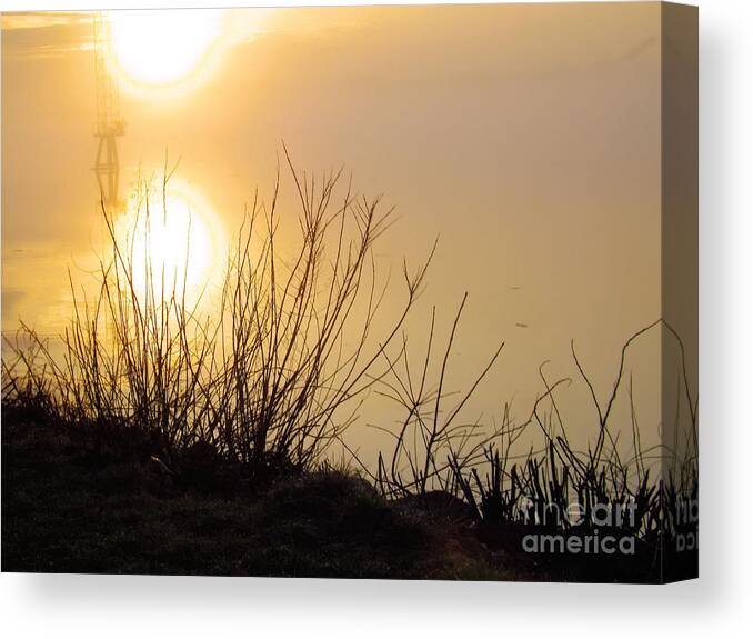 Dawn Canvas Print featuring the photograph Dawn of a New Day by Robyn King