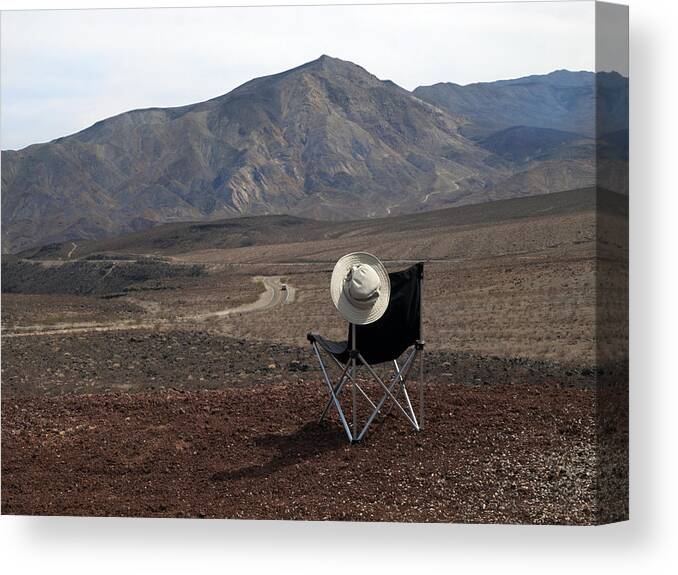 Highway Canvas Print featuring the photograph Far As My Eyes Can See by Joe Schofield