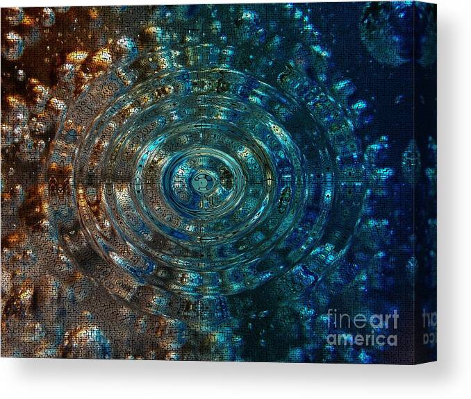 Bubble Canvas Print featuring the photograph Fizzing Time by Joseph Baril