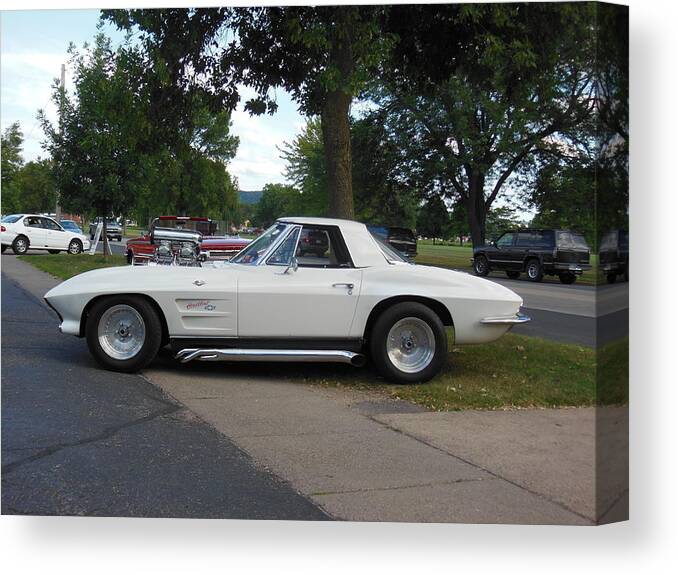 Classic Car Canvas Print featuring the photograph Fully Vetted by Wild Thing