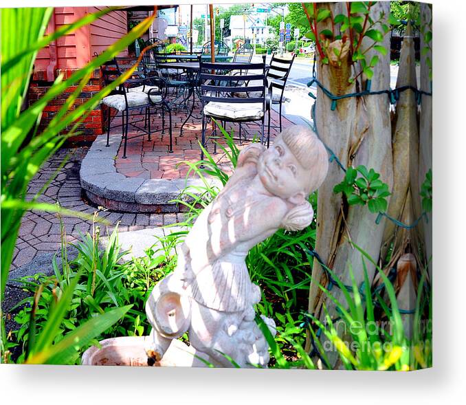 Gardens Canvas Print featuring the photograph Gardens by Sue Rosen