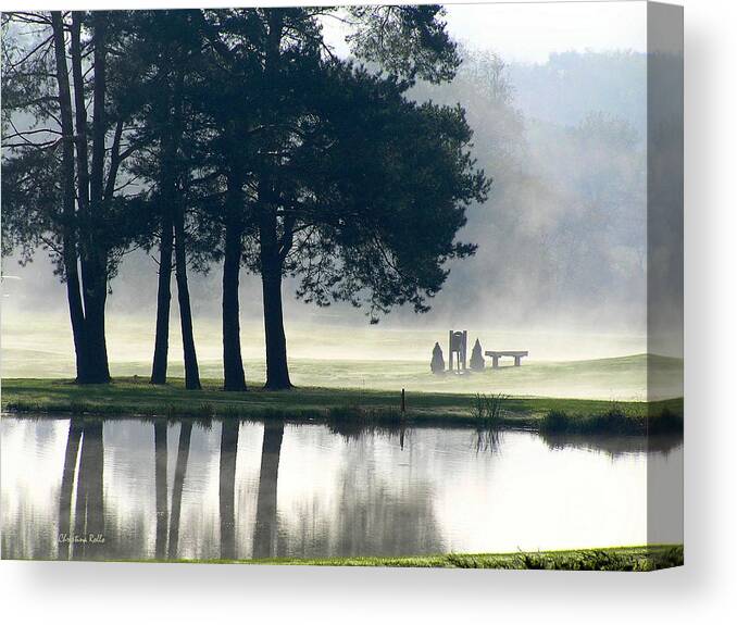 Golf Course Canvas Print featuring the photograph Genegantslet Golf Club by Christina Rollo