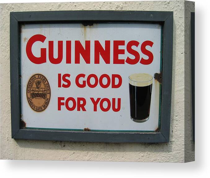 Dublin Canvas Print featuring the photograph Good for you by Ivan Slosar