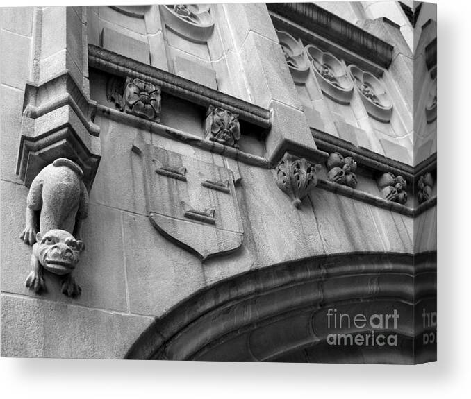 Eight Of The Best Canvas Print featuring the photograph Grinnell College Detail by University Icons