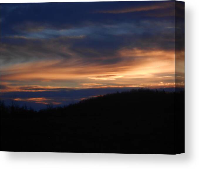 Heavenly Canvas Print featuring the photograph Heavenly Sunrise by Diannah Lynch