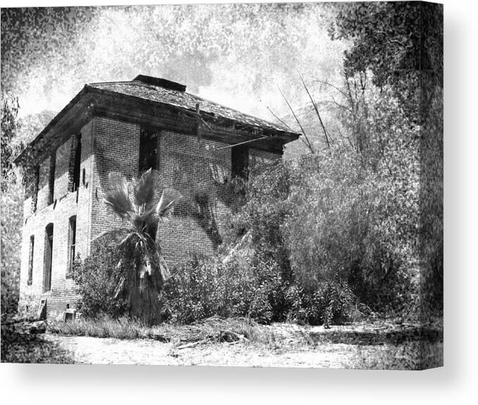 Estudillo Mansion Canvas Print featuring the photograph In Times Gone By by Glenn McCarthy Art and Photography