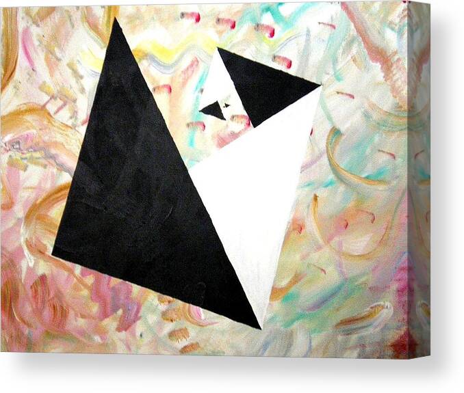 Infinite Canvas Print featuring the painting Infinite by Nieve Andrea 