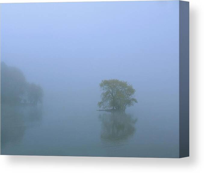 Boston Canvas Print featuring the photograph Jamaica Pond by Juergen Roth