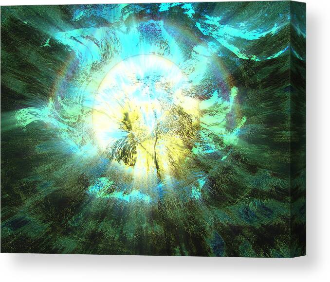 Latter Dream Canvas Print featuring the mixed media Latter Dream by Kellice Swaggerty