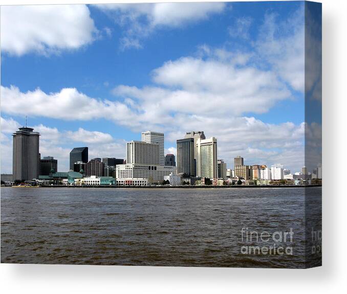 New Orleans Canvas Print featuring the photograph New Orleans by Olivier Le Queinec