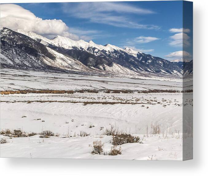 Northern Canvas Print featuring the photograph Northern Sangre De Cristo by Aaron Spong