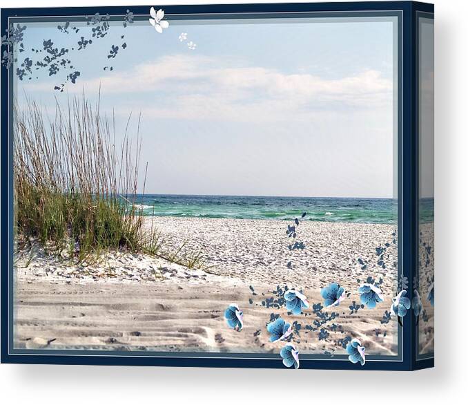 Florida Canvas Print featuring the photograph Ocean Breeze by Athala Bruckner
