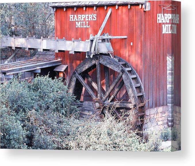 Mill Canvas Print featuring the photograph Old Mill by George DeLisle