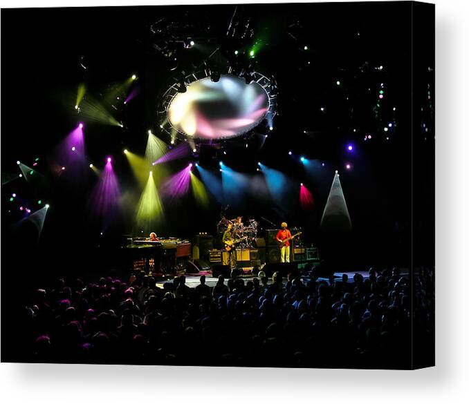 Phish Canvas Print featuring the photograph Phish at Alpine Valley by Shawn Everhart