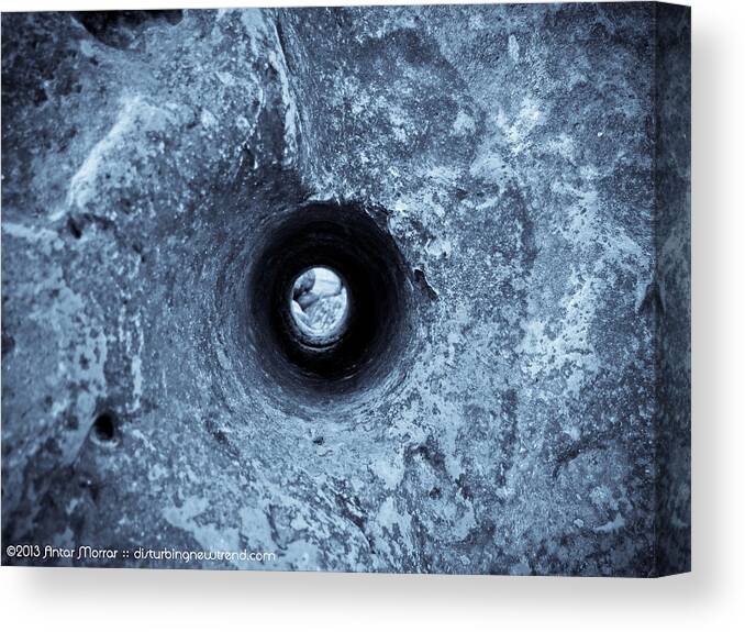 Portal Canvas Print featuring the photograph Portal by Antar Morrar