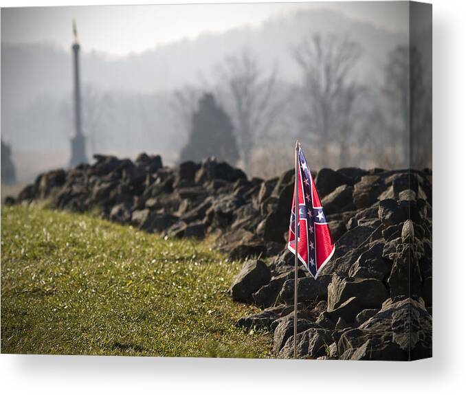 Rebel Yell Canvas Print featuring the photograph Rebel Yell by Andy Smetzer