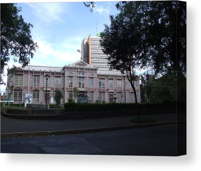 Costa Rica Canvas Print featuring the photograph School Costa by Rebeca Segura