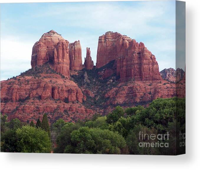 Sedona Arizona Canvas Print featuring the photograph Sedona 7 by Tom Doud