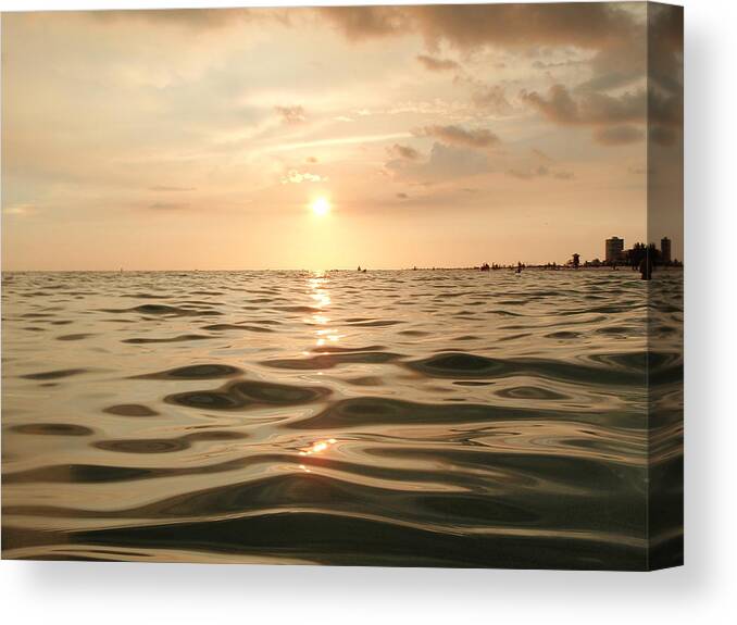 Beach Canvas Print featuring the photograph Siesta Key Beach by Jeanette Rode Dybdahl