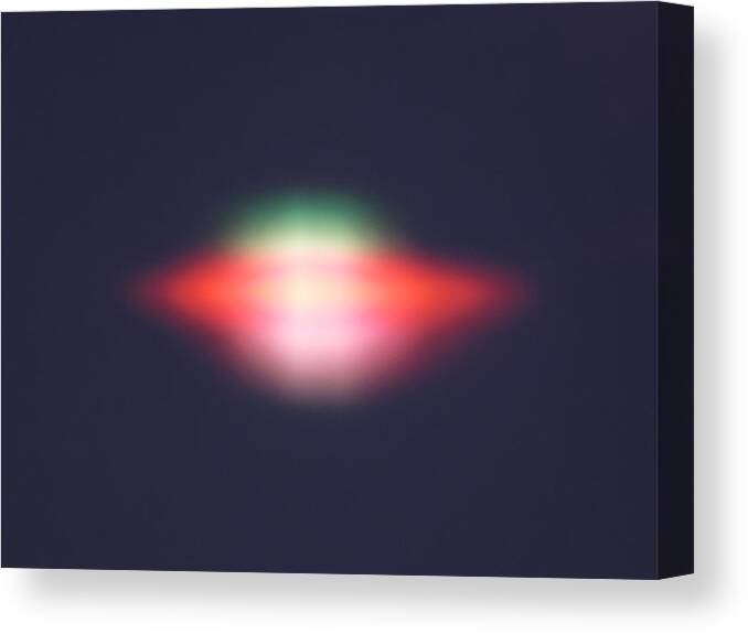 Space Canvas Print featuring the photograph Space Activity No.2 by Ingrid Van Amsterdam