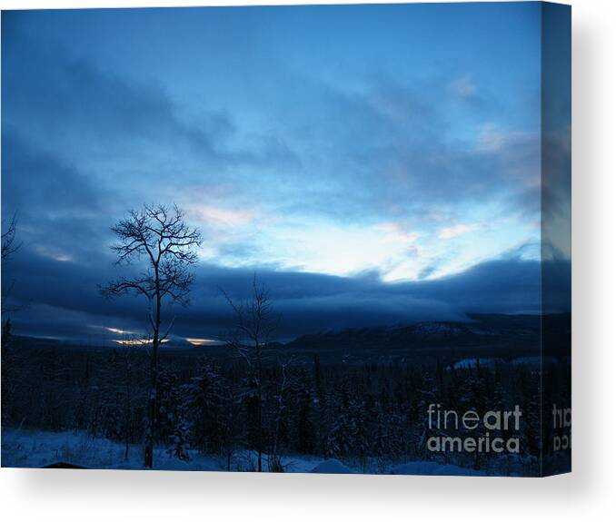 Sentinel Canvas Print featuring the photograph Sunrise Sentinel by Brian Boyle