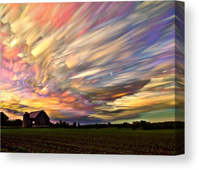 Matt Molloy Canvas Print featuring the photograph Sunset Spectrum by Matt Molloy