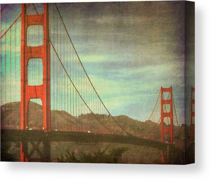 San Francisco Canvas Print featuring the photograph The Iron Horse by Kandy Hurley