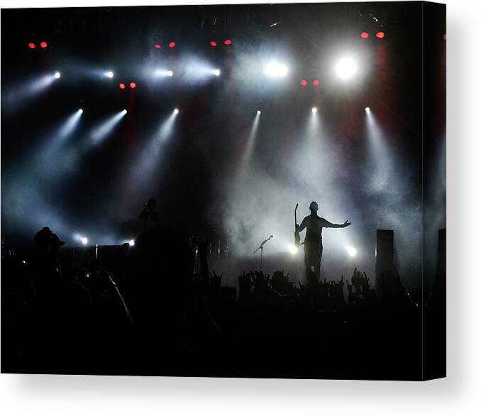 Mood Canvas Print featuring the photograph The Stage by Heru Agustiana