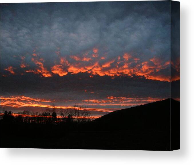 Landscape Canvas Print featuring the photograph Thors Slumber by Jack Harries