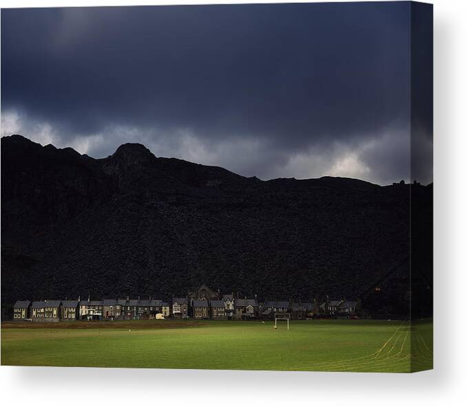 Sky Canvas Print featuring the photograph Wales by Shaun Higson