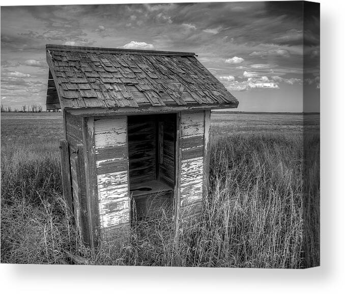 Toilet Canvas Print featuring the photograph Where's the Charmin? by HW Kateley