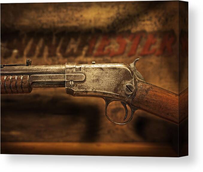 Winchester Canvas Print featuring the photograph Winchester by John Anderson