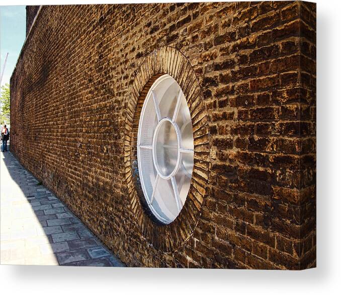 Wall Canvas Print featuring the photograph Window Wall by Nicky Jameson