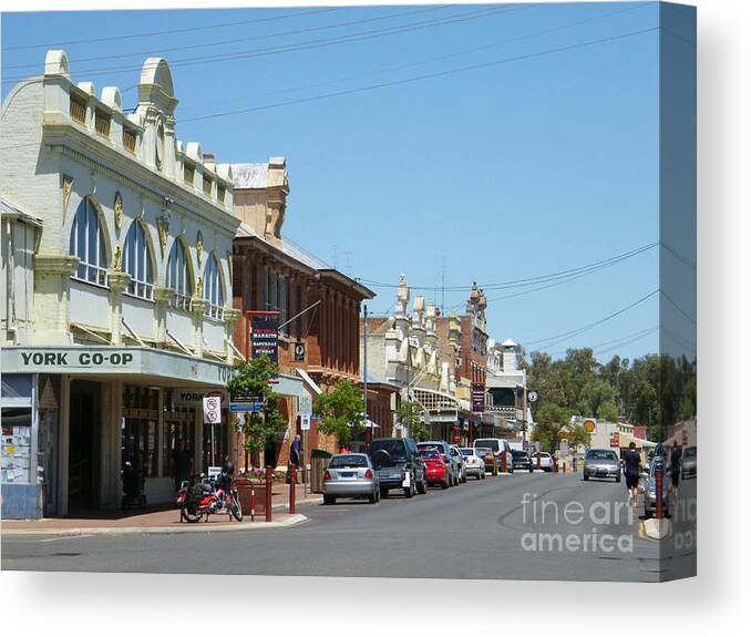 Australia Canvas Print featuring the photograph York - Western Australia by Phil Banks