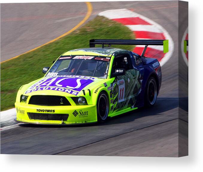 Mosport Canvas Print featuring the photograph Mosport by Steve Parr