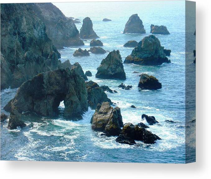  Canvas Print featuring the photograph Bodega Bay by Kelly Manning