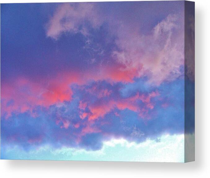  Canvas Print featuring the photograph A Storm Rolls In From The West 37 by Peggy Miller