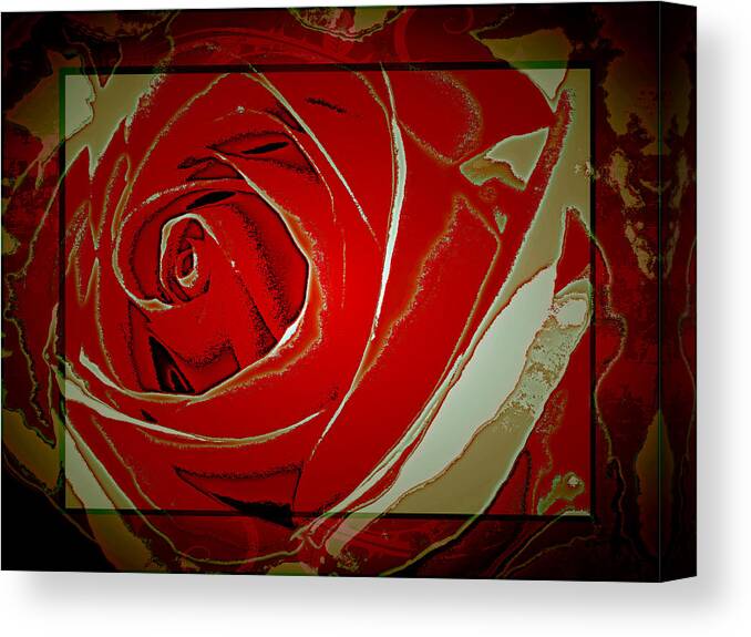 Rose Canvas Print featuring the photograph Asian Rose by Michelle Frizzell-Thompson