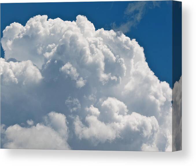 Cloudy Canvas Print featuring the photograph Billow by Azthet Photography