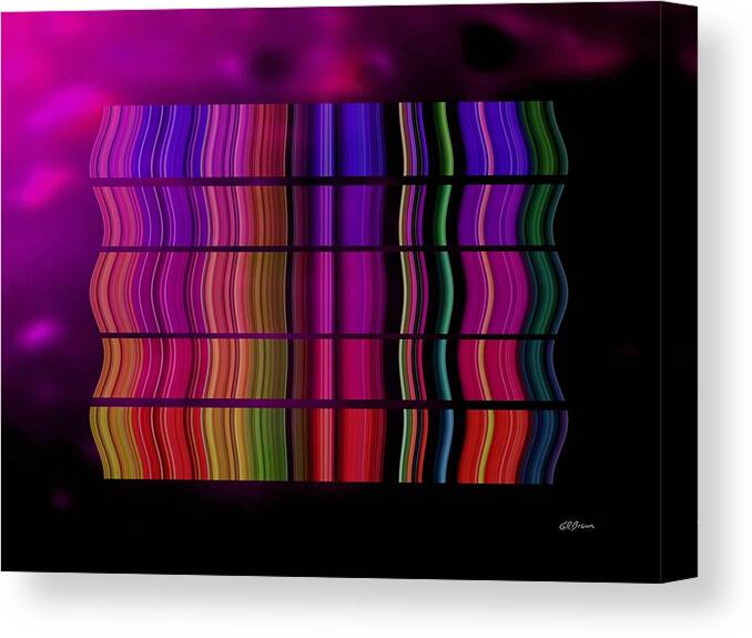 Cabaret Canvas Print featuring the digital art Cabaret by Greg Reed Brown