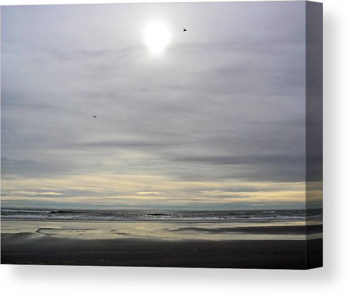 Pacific Ocean Canvas Print featuring the photograph Mar Pacifico by Pamela Patch