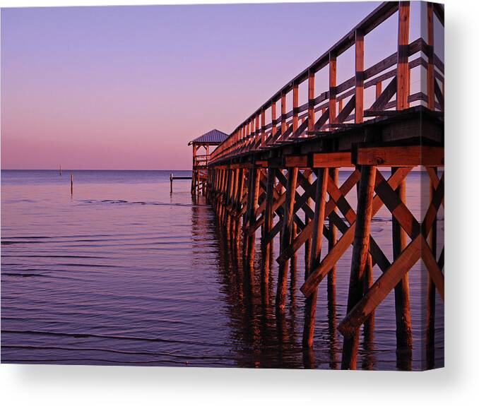 Mississippi Canvas Print featuring the photograph Solitude by Brian Wright