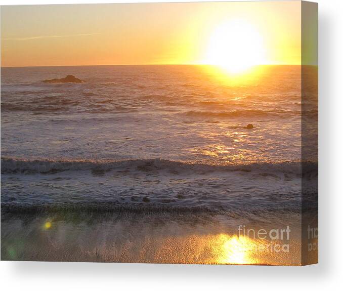 Landscape Canvas Print featuring the photograph Strength by Holy Hands