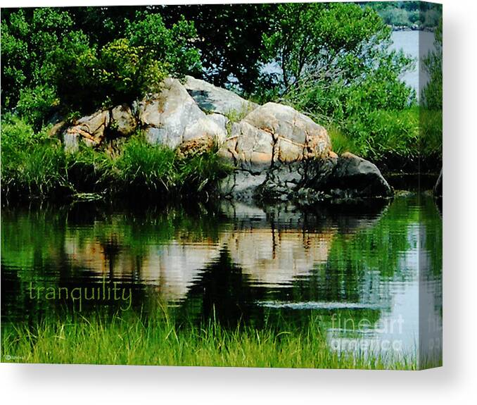 Tranquility Canvas Print featuring the photograph Tranquility by Lizi Beard-Ward