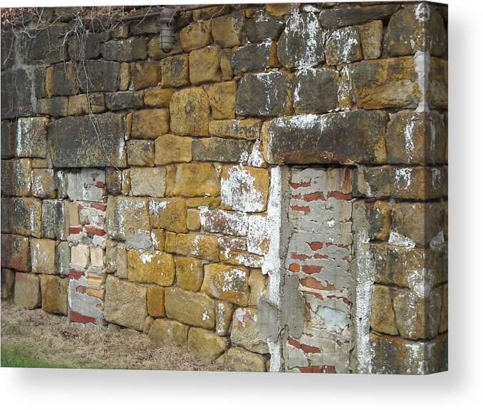 Ennis Canvas Print featuring the photograph Walled In by Christophe Ennis