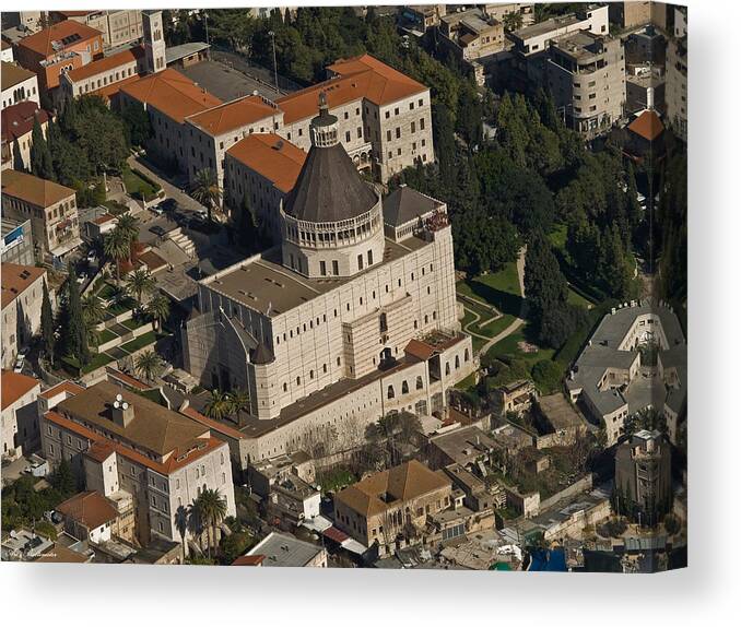 Basilica Dell Canvas Print featuring the photograph Basilica dell #1 by Arik Baltinester