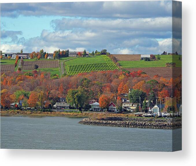 Canada Canvas Print featuring the photograph Colors in Canada #1 by Farol Tomson