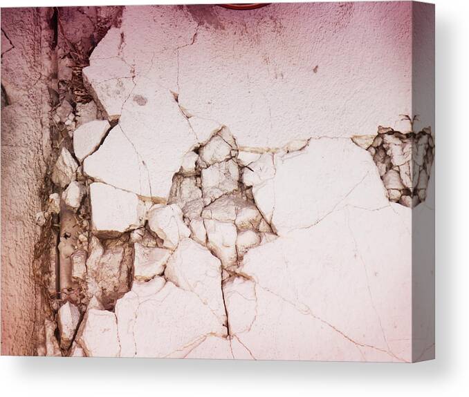 Peeling Paint Canvas Print featuring the photograph Crowsfeet #1 by Jessica Levant