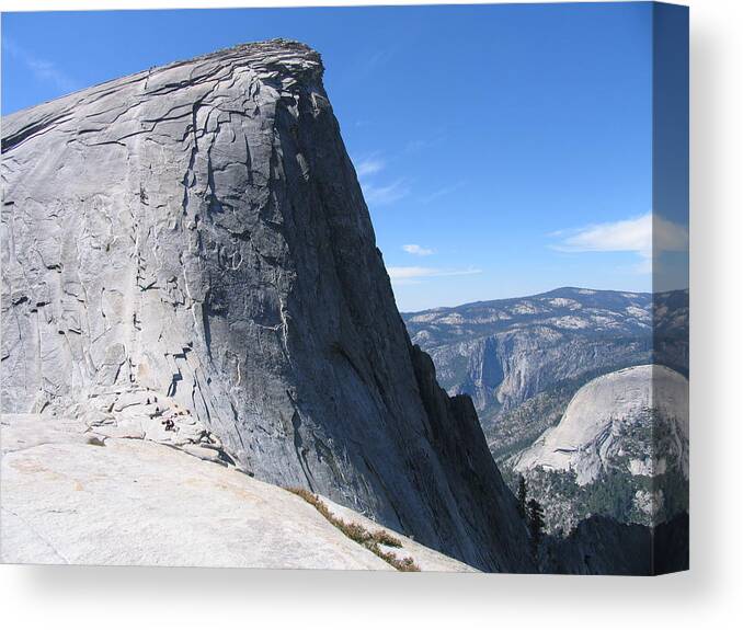 Half Dome Canvas Print featuring the photograph Half Dome by Mark Norman