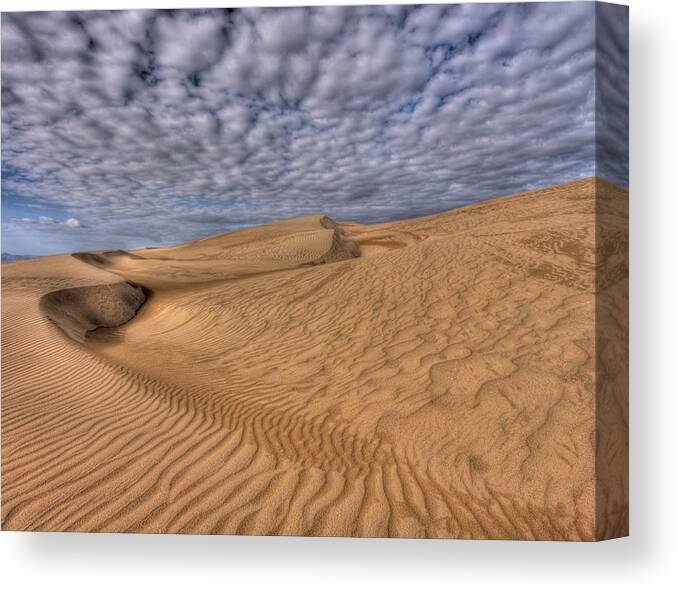 Sand Canvas Print featuring the photograph Magic of the Dunes #1 by Beth Sargent